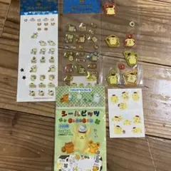 平成レトロ　サンリオ　ポムポムプリン シール　まとめ売り