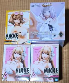 NIKKE バイパー こーどリールフィギュア2体.アニス1体&Fate　オベロン