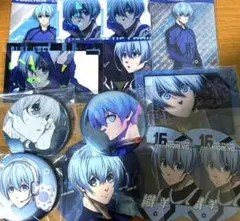 氷織羊 モーニングルーティン ブルーロック展 推しキャラ缶バッジ