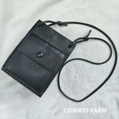 LOWRYS FARM　２ポケミニショルダーＢＡＧ　ブラック