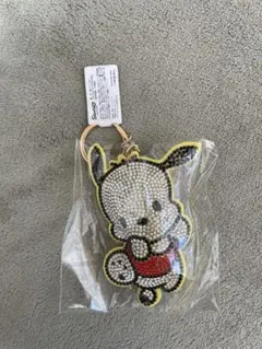 サンリオ　ポチャッコ　ラインストーンマスコット