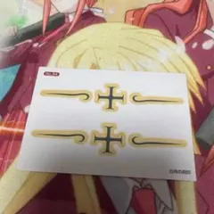 NARUTO 日向の呪印 日向ネジ みずピタシール タトゥーシール カード