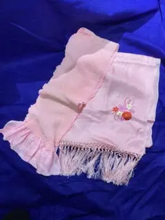 正絹　七五三　絹　ピンク　刺繍　しごき　帯揚げ　絞り　志古貴　セット