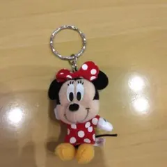 ディズニー ミニーマウス ぬいぐるみ キーホルダー