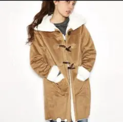 本日限定値下げ！　ムートンコート　コート　ブラウン　ファー