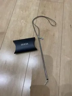 今日の19時まで値下げ GUESS ジッパー ネックレス ペンダント