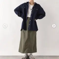 美品！！グローバルワーク　GOODデニムシャツ　フリーサイズ