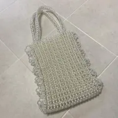 パール ハンドバッグ