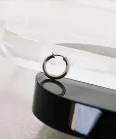​【人気完売品】WYM LIDNM フープイヤリング（シルバー）