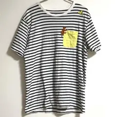 グラニフ　おさるのジョージ　ボーダーTシャツ