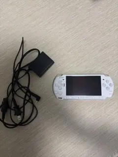【美品】SONY PSP-3000 ホワイト 本体&充電アダプタ