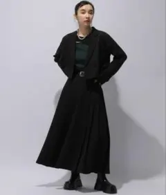 HARE セットアップ　ショートジャケット　フレアプリーツスカート