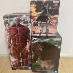 一番くじ　進撃の巨人　A賞　B賞　ラストワン賞　フィギュア