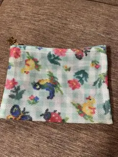 FEILER メッシュポーチ 花柄