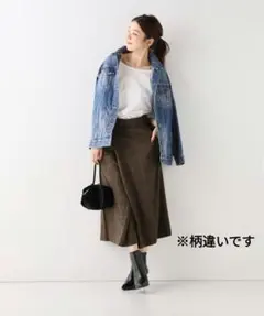 【美品】スピックアンドスパン グルカパンツ ワイド ブラウン 36