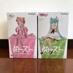 初音ミク&桜ミク ぬーどるストッパーフィギュア セット