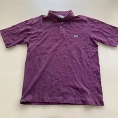 LACOSTE ポロシャツ 半袖 FR3 US S パープル系　J5のサムネイル