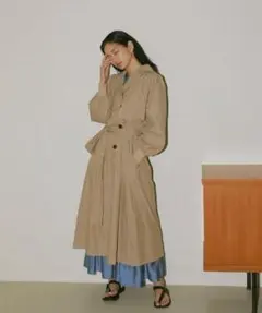 KATRIN TOKYO バルーンスリーブトレンチコート 小柄さん向けサイズ