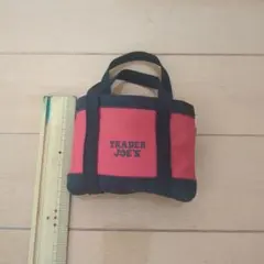 TRADER JOE'S 小型エコバッグ 赤