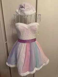 sugar サンタコスプレ衣装 パステルカラー