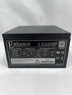 Enhance 1000W ATX電源ユニット - メルカリ
