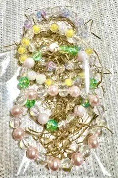 ビーズブレスレット4本セット