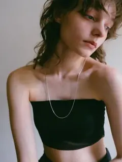 SIMONE WILD/シモーネ ワイルド ベルベットタンクトップ グレーS