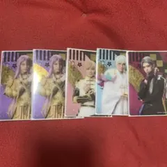 刀ミュ 十周年 クリカ 蜂須賀 物吉 巴 大般若 5枚セット