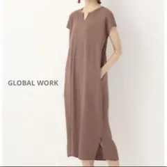 GLOBAL WORK ワッフルスキッパーワンピースのサムネイル
