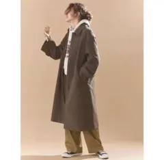 ungrid ステンカラー　チェックコート