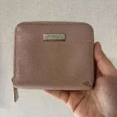 FURLA 二つ折り財布 ピンクベージュ系