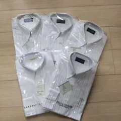 メンズ ワイシャツ 長袖 37-80 5枚セット