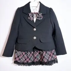 ハッシュアッシュ 110cm キッズフォーマル　卒園 / 入学　セットアップ