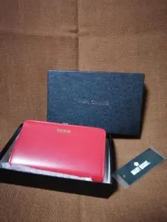 ♡マリークワント♡カードケース♡レッド♡名刺入れ♡デイジー♡赤♡