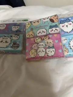 お値下げ不可新品未使用ちいかわティッシュ4パック入りの3個セット全12個