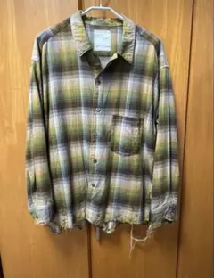 3 新品24SS ANCELLMアンセルム CRASH DENIM JACKET - メルカリ