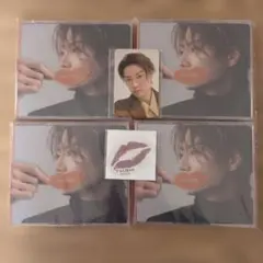 キスマイ Kis-My-Ft2 横尾渉ソロ盤4枚＆ステッカー＆トレカセット