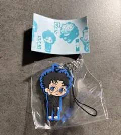 ダンダダン　オカルン　ラバーストラップ　カプセルトイ　ガチャガチャ