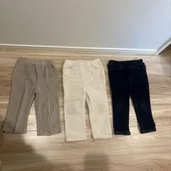 【セール中】90 ズボン3点セット⭐︎petit main pair manon