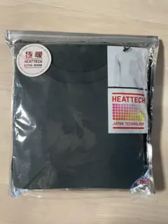 《新品》HEATTECH エクストラウォーム クルーネックT 極暖　メンズ　L