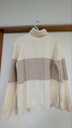 THE SHOP TK タートルネックニット L