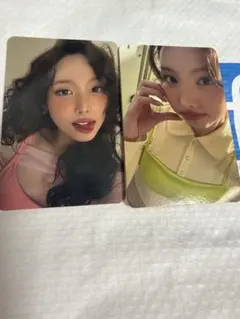 Twice ナヨン fwee トレカ２枚セット