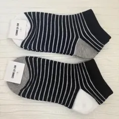 新品　コムサイズム　ソックス　2足セット　19-21cm