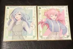 プロセカ セガラッキーくじ SEGA 色紙 日野森雫 桃井愛莉