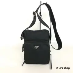 PRADA プラダ ナイロン ショルダーバッグ ブラック レディース ブランド