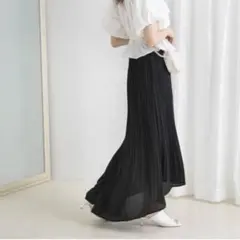 【New lyme】フィッシュテールケシプリーツスカートのサムネイル