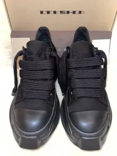 RICK OWENS Jumbolace Abstract Low Sneaks