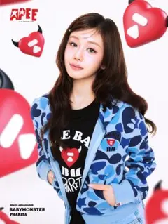 APEE × BABYMONSTER パーカー　XSのサムネイル