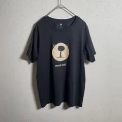 未使用級♡mont-bell 半袖Tシャツ ブラック ベアデザイン Mサイズのサムネイル
