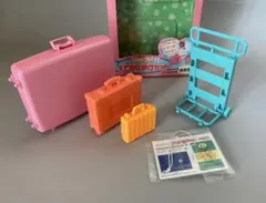 リカちゃん すてきな旅行セット　スーツケース キャリー バッグ他